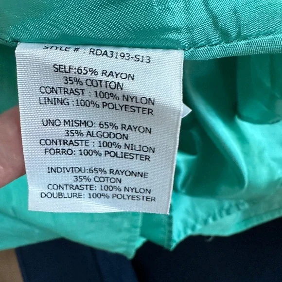 Sleeveless midi shift dress with sheer straps and hibiscus floral appliqués - Picture 7 of 7